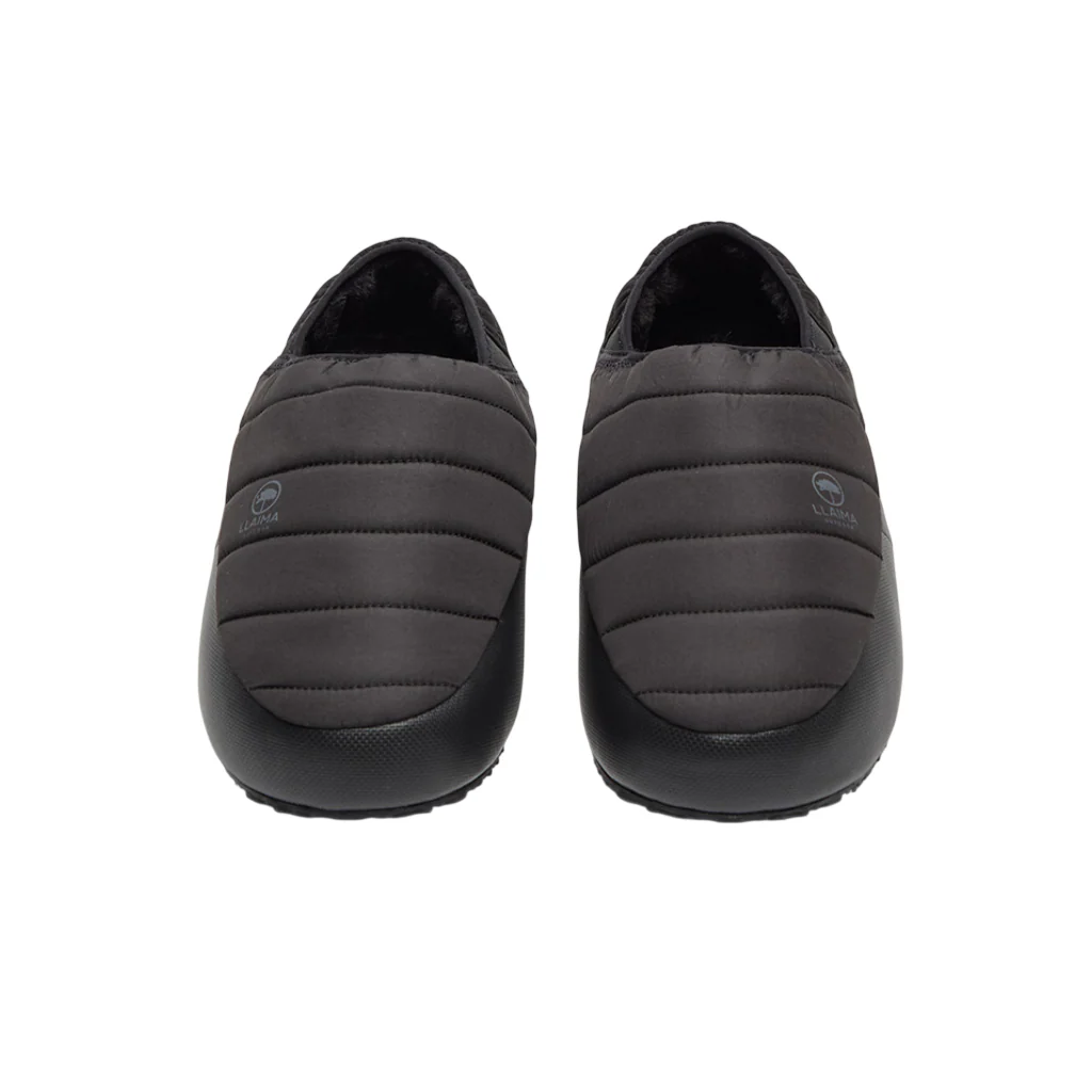 Pantufla Juvenil Térmica Sherpa Acolchada Unisex Outdoor  Negro Llaima - Image 3