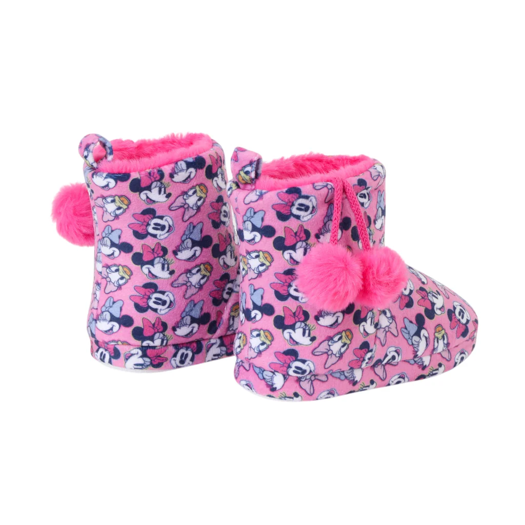 Pantufla Chiporro Niña Minnie Rosado - Image 3