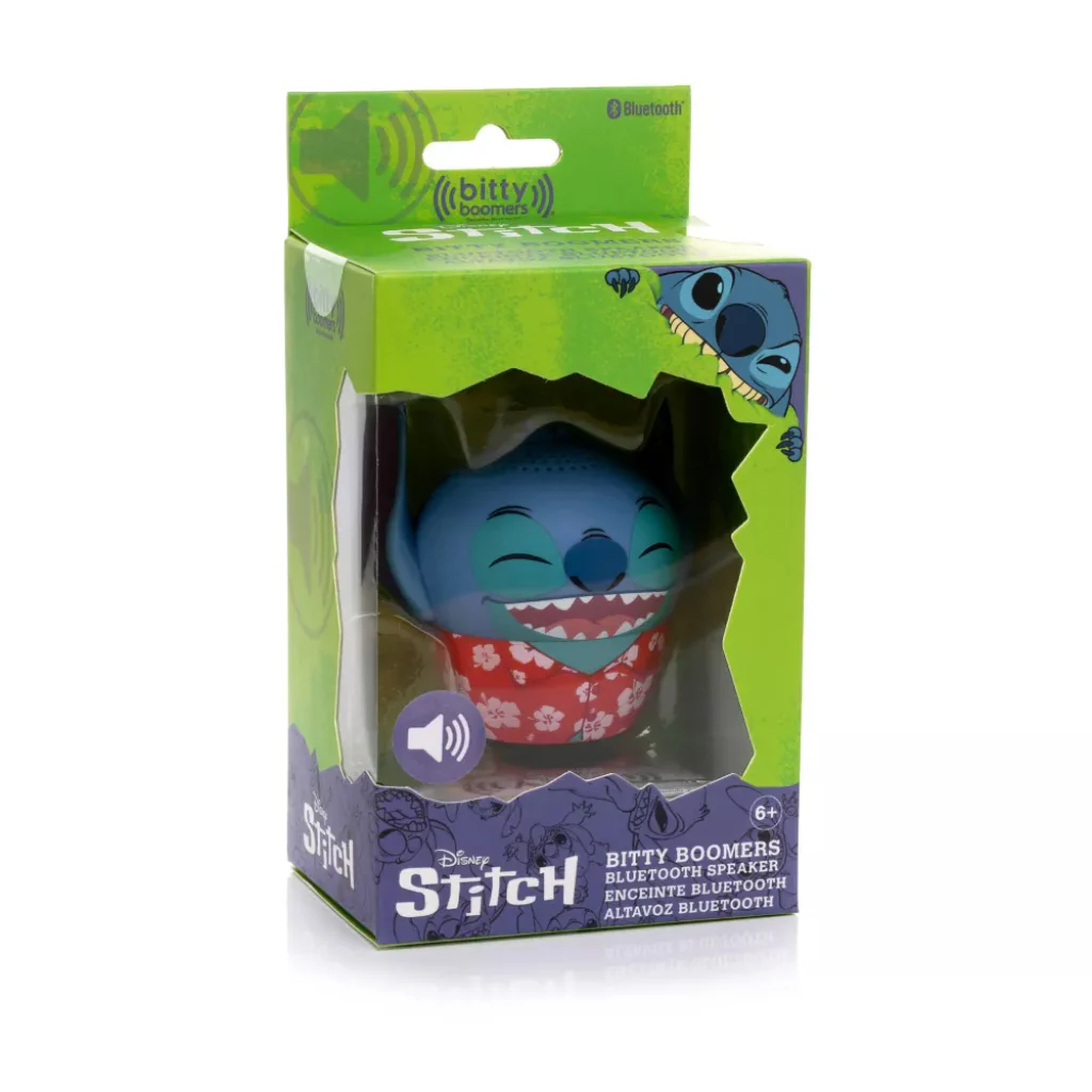 Parlante Bitty Boomers Stitch Hawaiian Mini Altavoz - Image 3