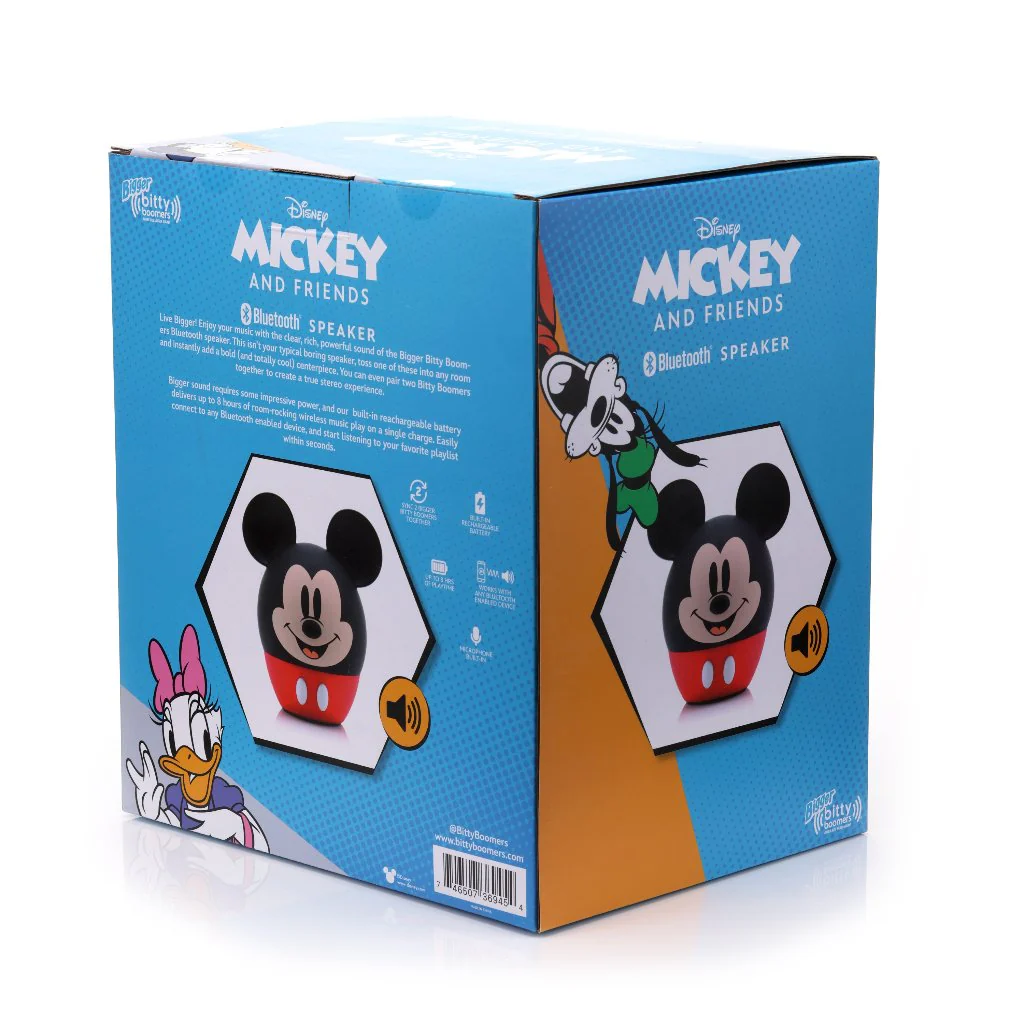 Mega Parlante Bluetooth - Mickey Disney - Bitty Boomers 8" - Image 8
