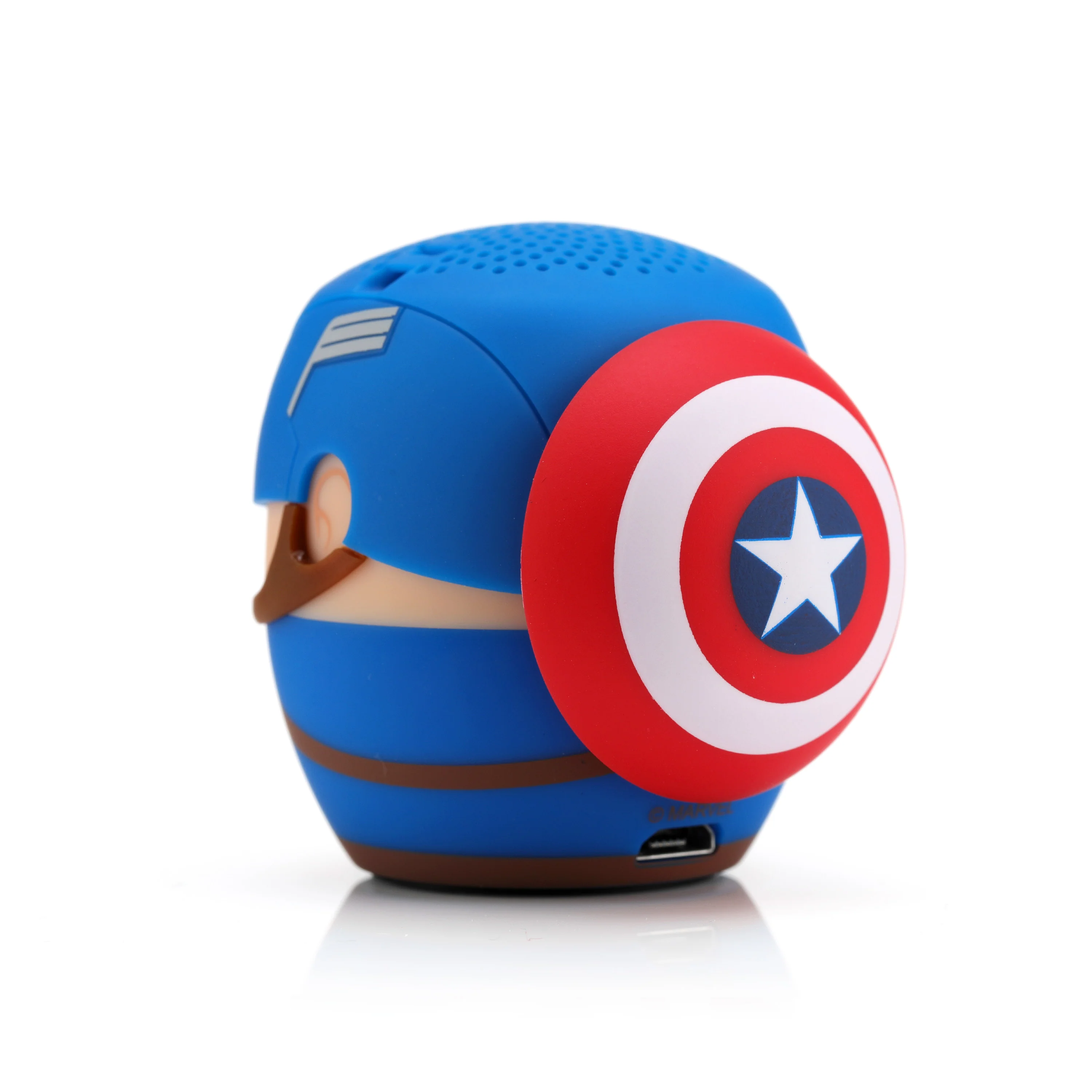 Parlante Bluetooth Portátil Captain America Marvel Bitty Boomers - Image 3