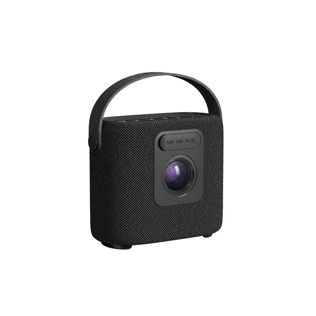 Parlante Bluetooth Portátil Negro 7W Con Luz Aws-S70Bt - Image 2