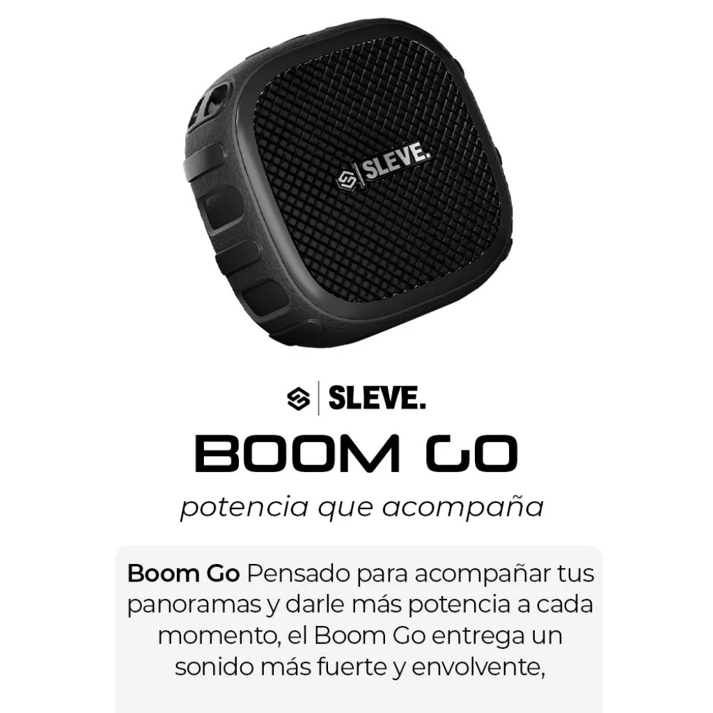 Parlante Boom Go Black Sleve - Image 4