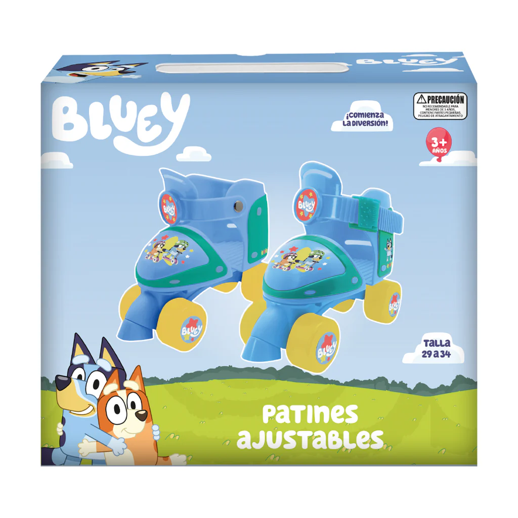 Patin Ajustables Talla 29 A 34 Bluey