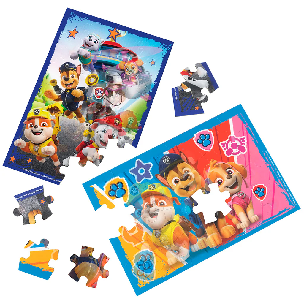 Paw Patrol 2 Puzzles 24 Piezas Lenticular - Image 2