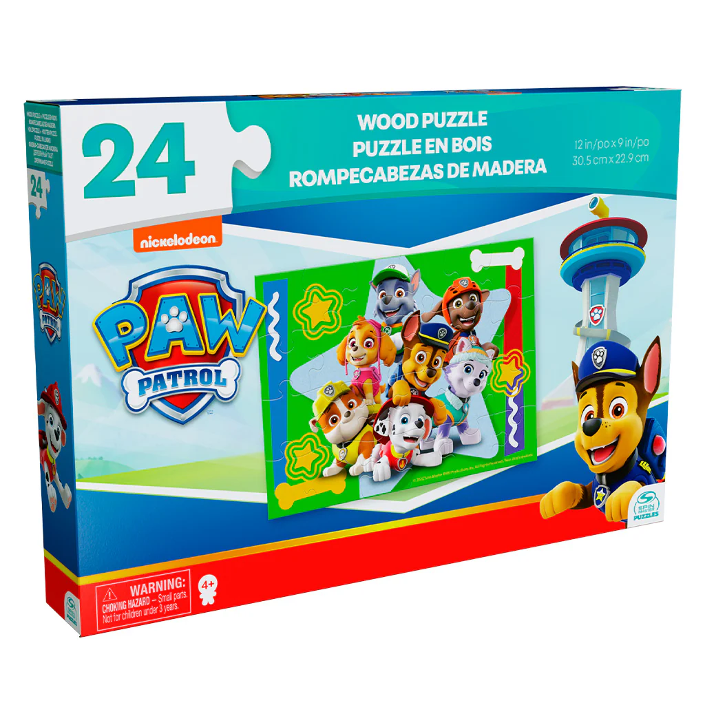Paw Patrol Puzzle Madera 24 Piezas - Image 6