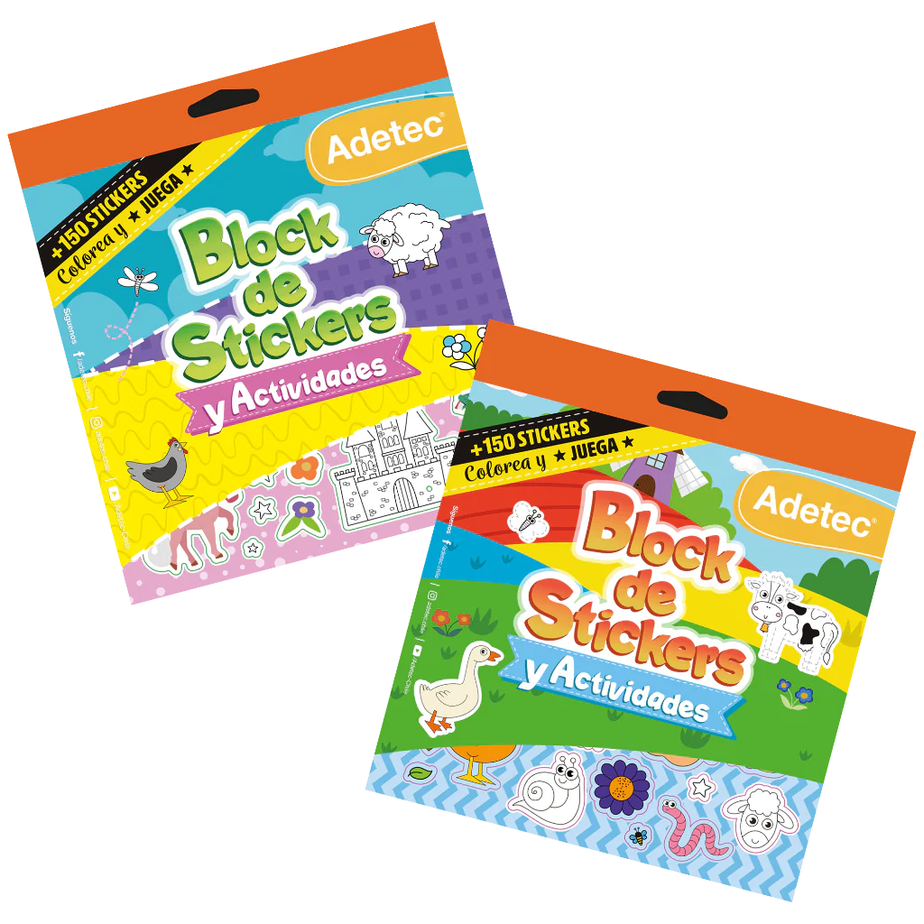 Pintando Y Trazando Coloreables - Block De Stickers Y Actividades