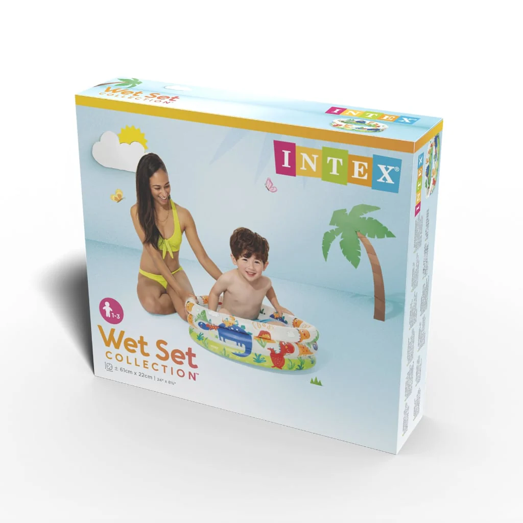 Piscina Inflable Para Bebés Circular Dinosaurios Intex 61 X 22 Cm - Image 5