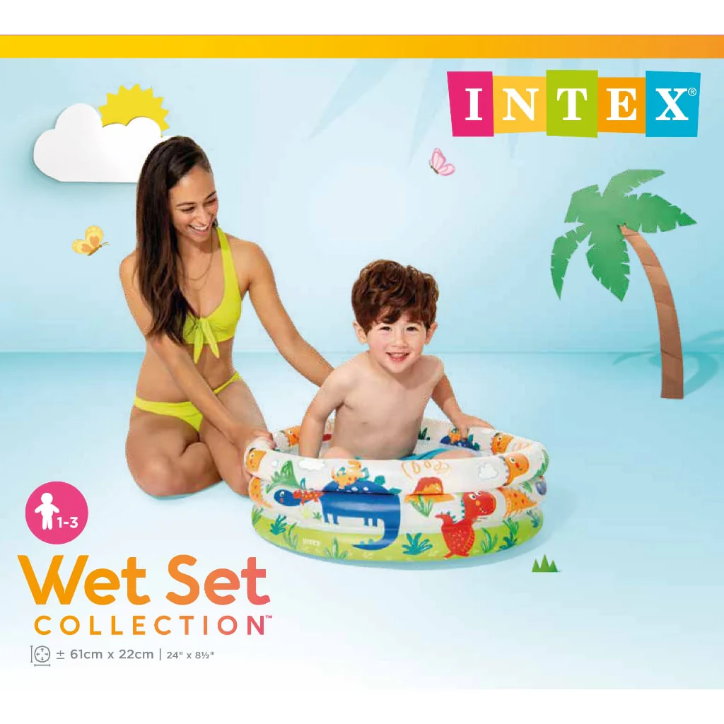 Piscina Inflable Para Bebés Circular Dinosaurios Intex 61 X 22 Cm - Image 6