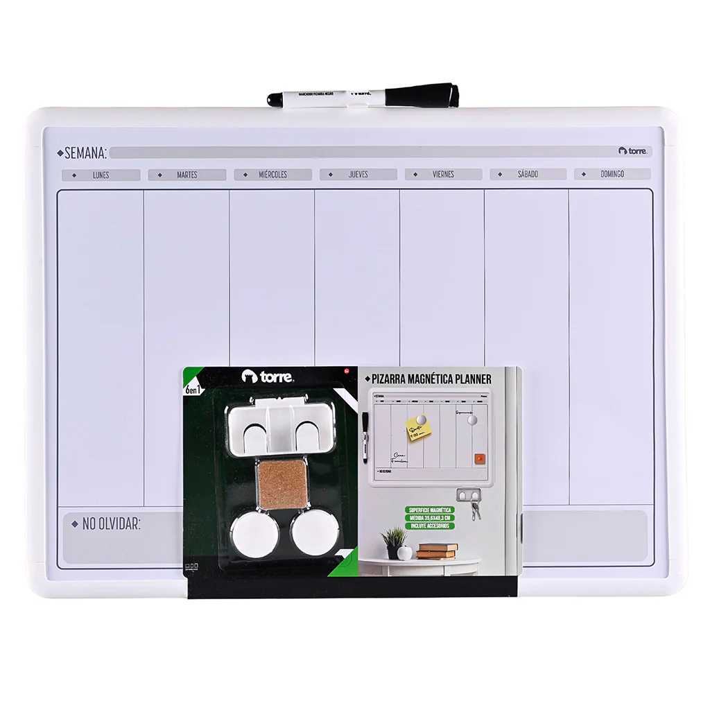 Pizarra Planner Magnética 36x48 cm
