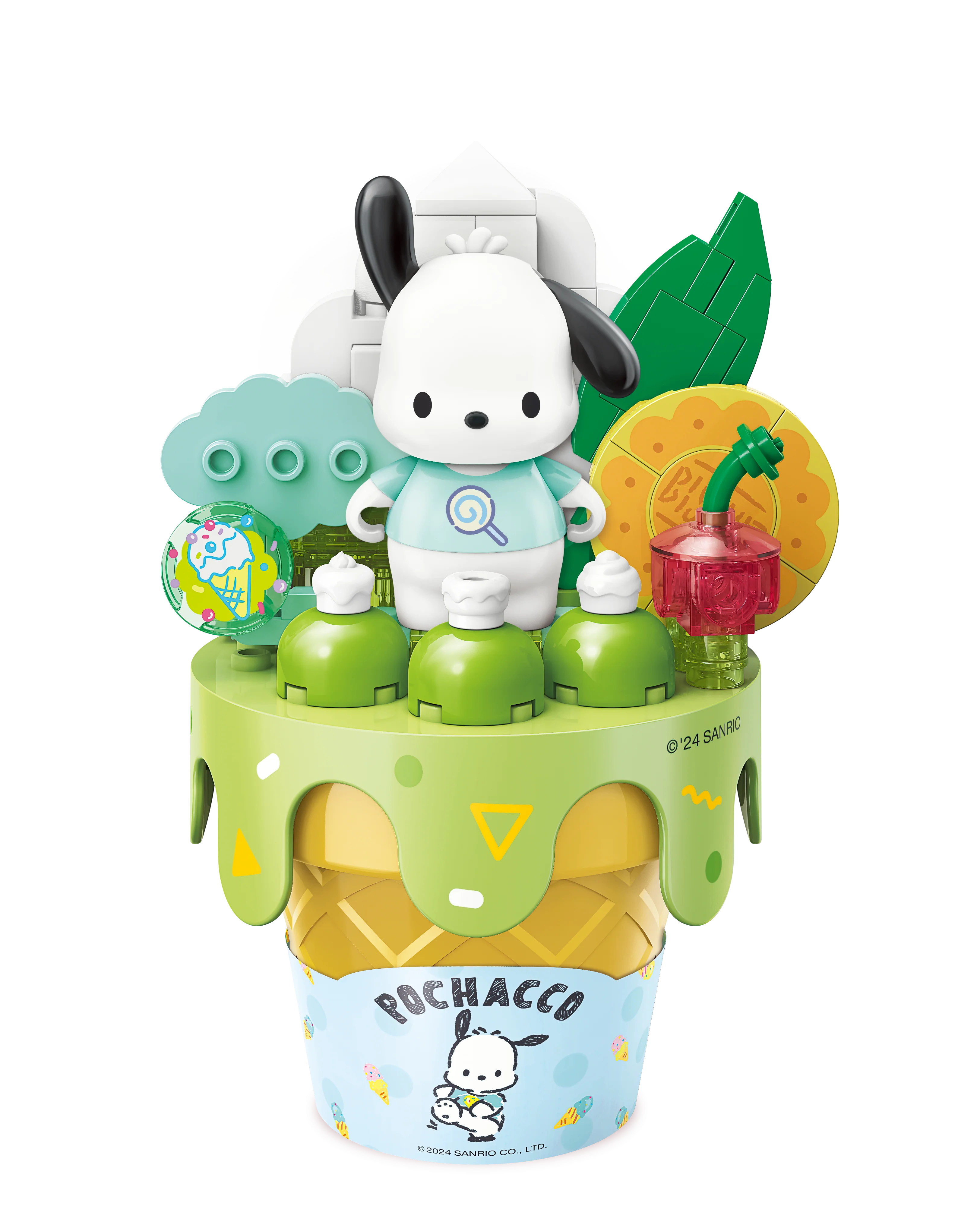 Pochacco Bloques Armables 124 Piezas - Image 4