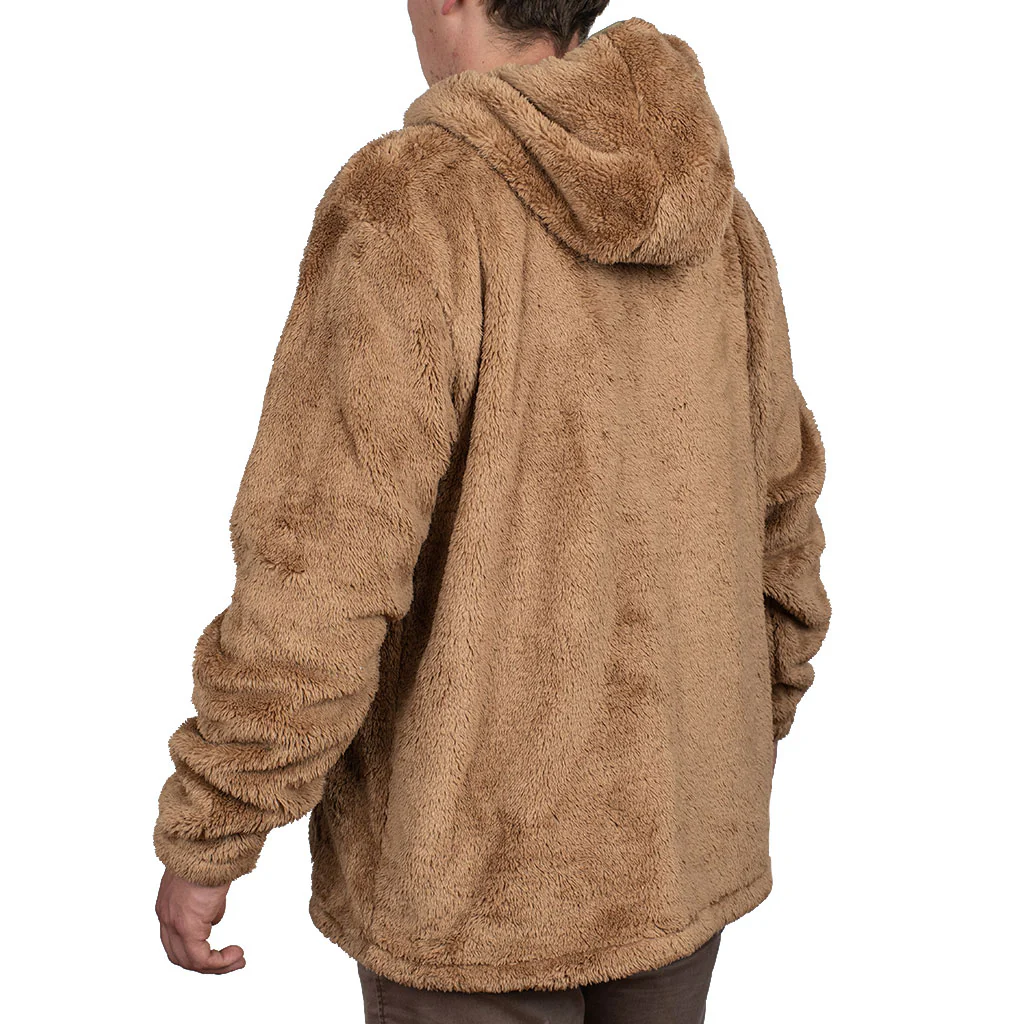 Polar Sherpa Hoodie Juvenil Camel  Llaima - Image 3