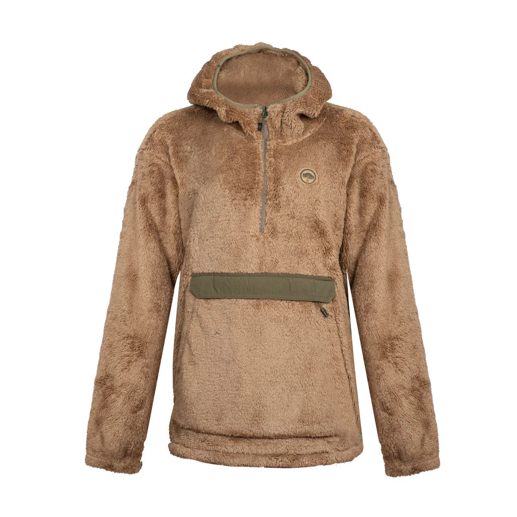 Polar Sherpa Hoodie Juvenil Camel  Llaima - Image 4