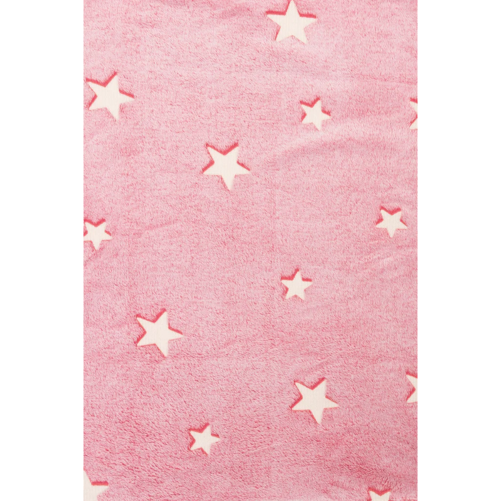 Poncho Manta Que Brilla en la Oscuridad Rosado - Image 3