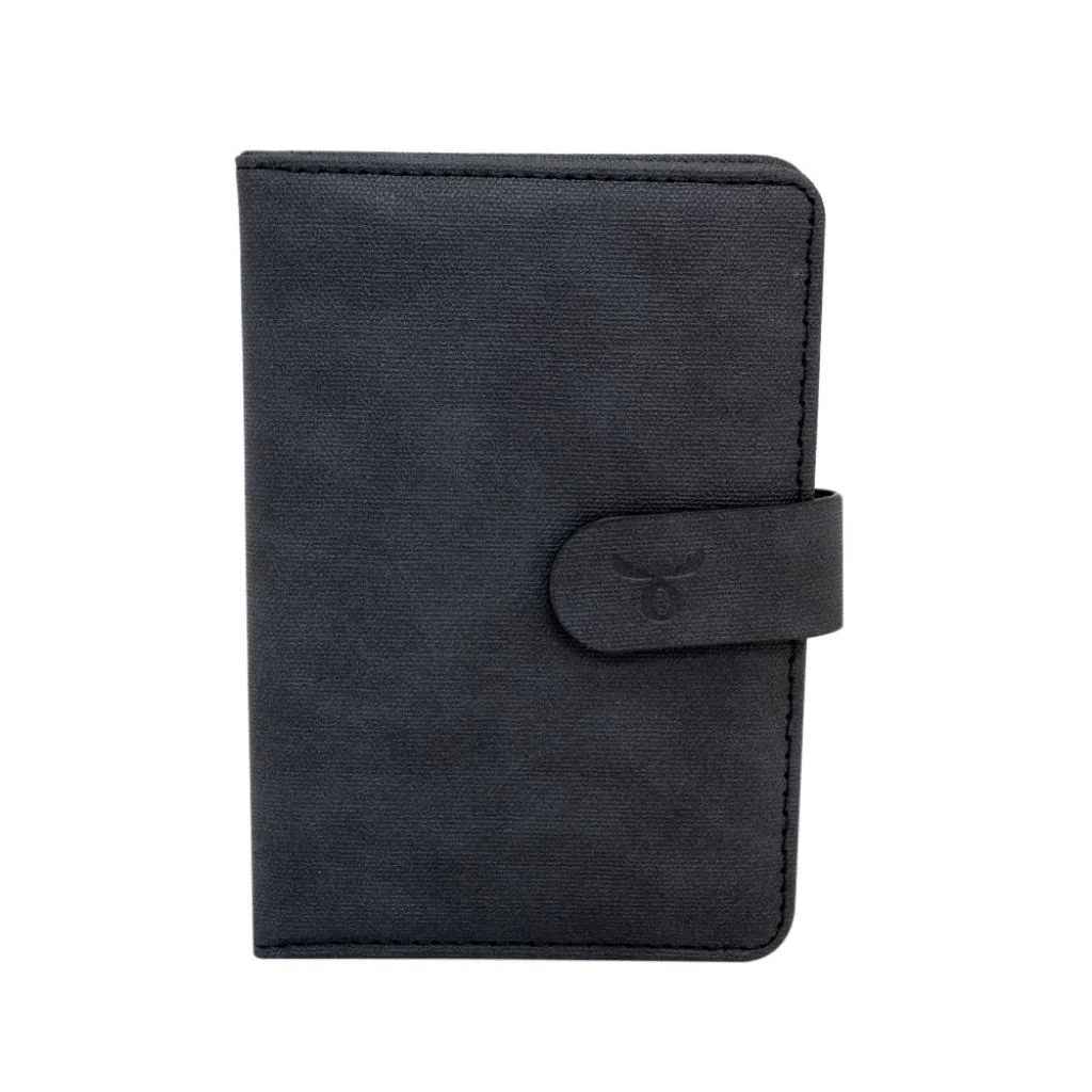 Porta Pasaporte Negro Moose - Image 3