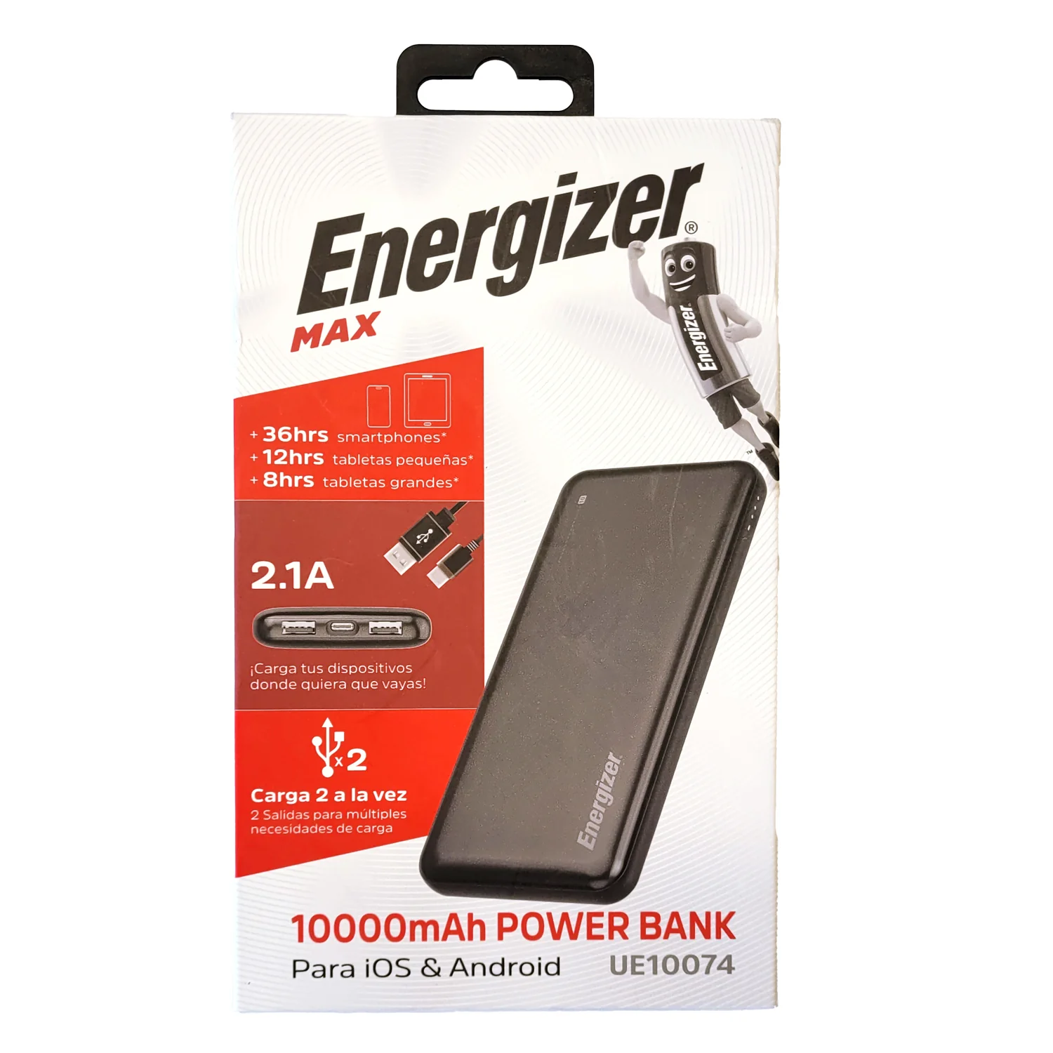🔋⚡Cargador Portátil / Powerbank 10.000 Mah Energizer - Image 4