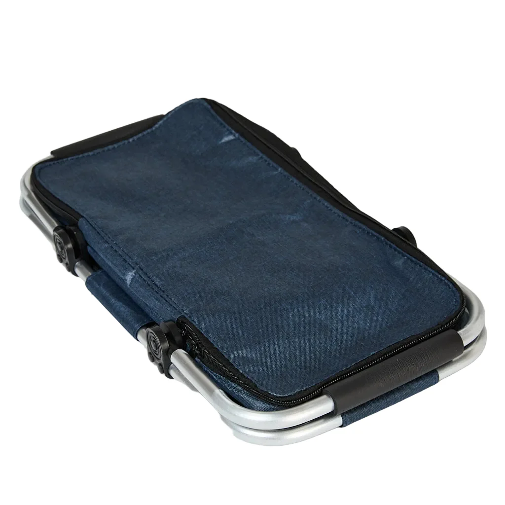 Cooler Plegable Manillas 18Lt Azul - Image 5