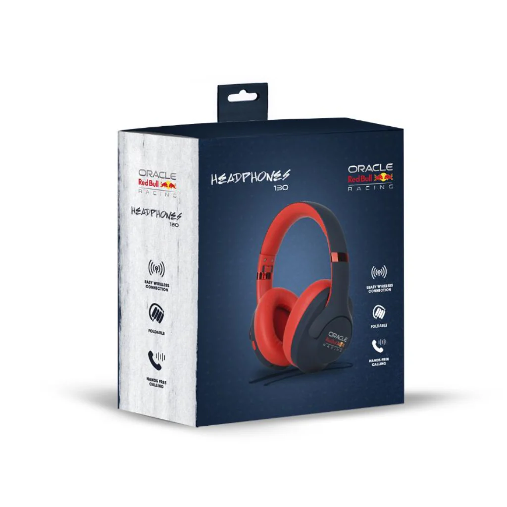 Audífonos Bluetooth ORACLE Red Bull Racing HP130 Over-Ear Premium Plegables - Image 2