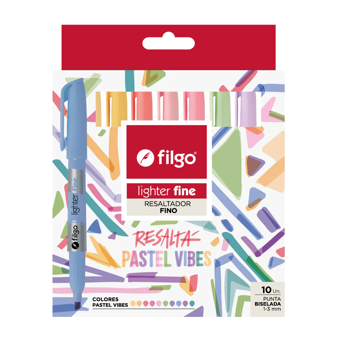 Resaltador Lighter Fine 10 Unidades