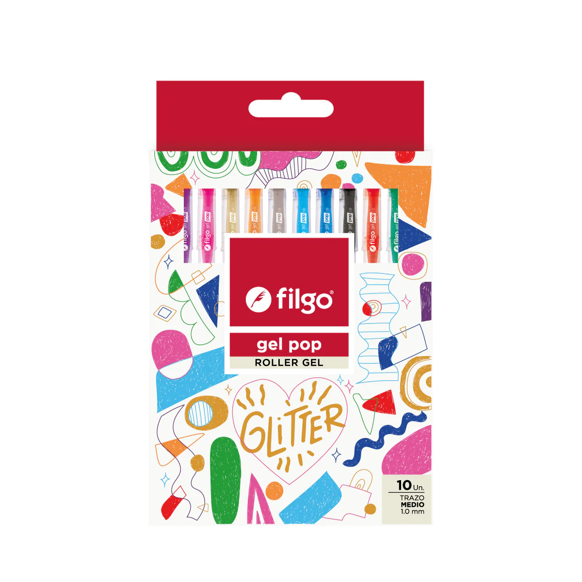 Roller Gel Gel Pop 10 Unidades