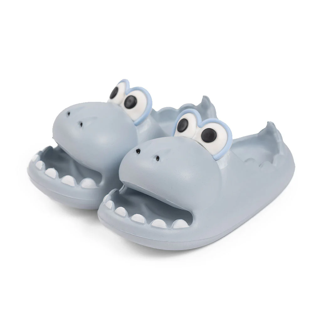 Sandalia Infantil Cocodrilo Goma Azul - Image 3