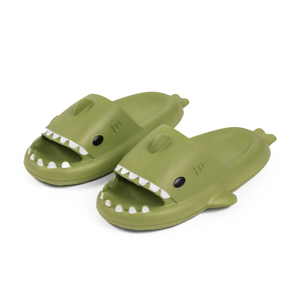 Sandalia Infantil Tiburón Goma Verde - Image 3