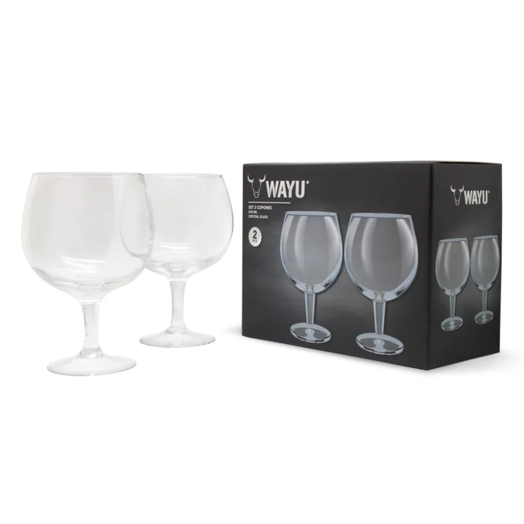 Set 2 Copones Cerveceros 650 Ml Wayu