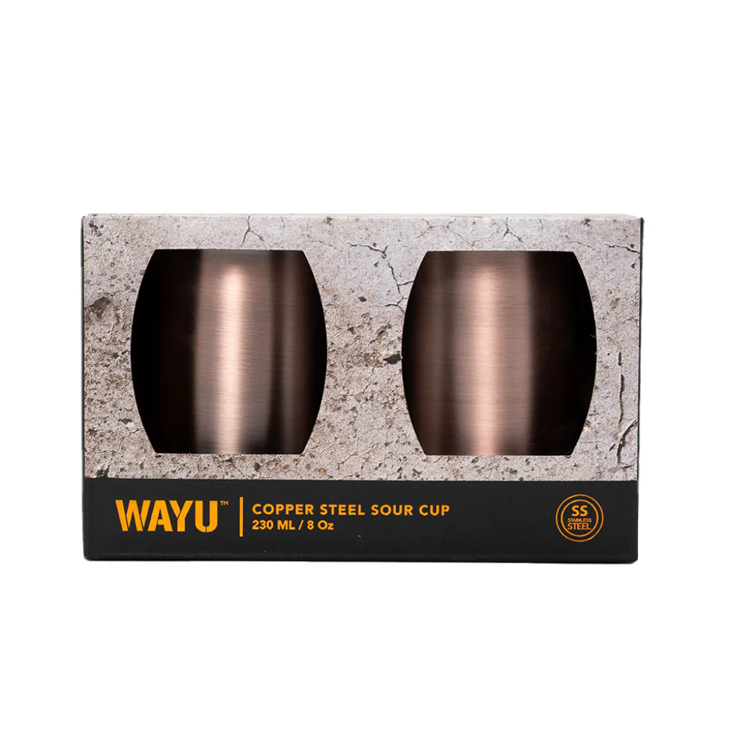 Set 2 Vasos Aperitivo Copper Line Wayu - Image 3