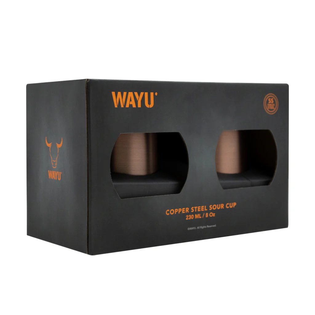 Set 2 Vasos Aperitivo Copper Line Wayu - Image 5