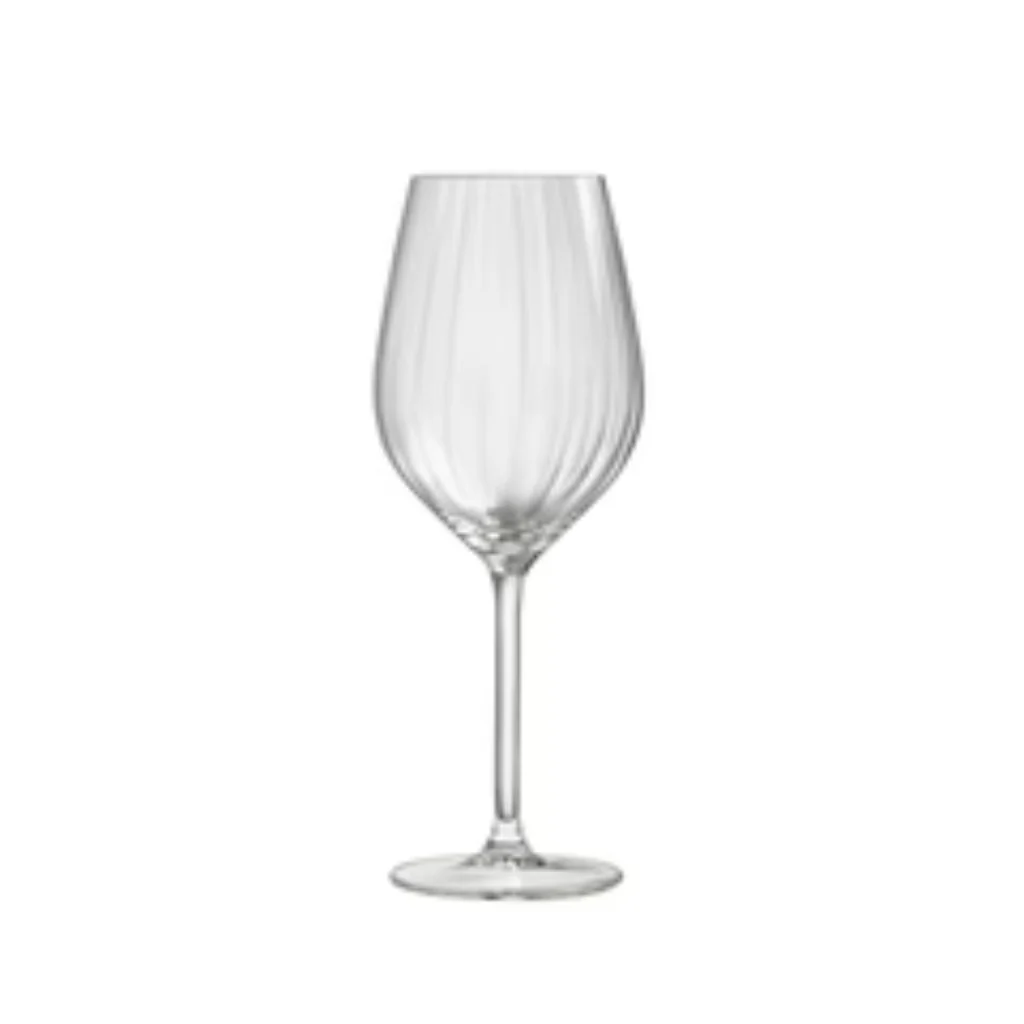 Set de 4 Copas de Vino Tinto 500ml Plisse