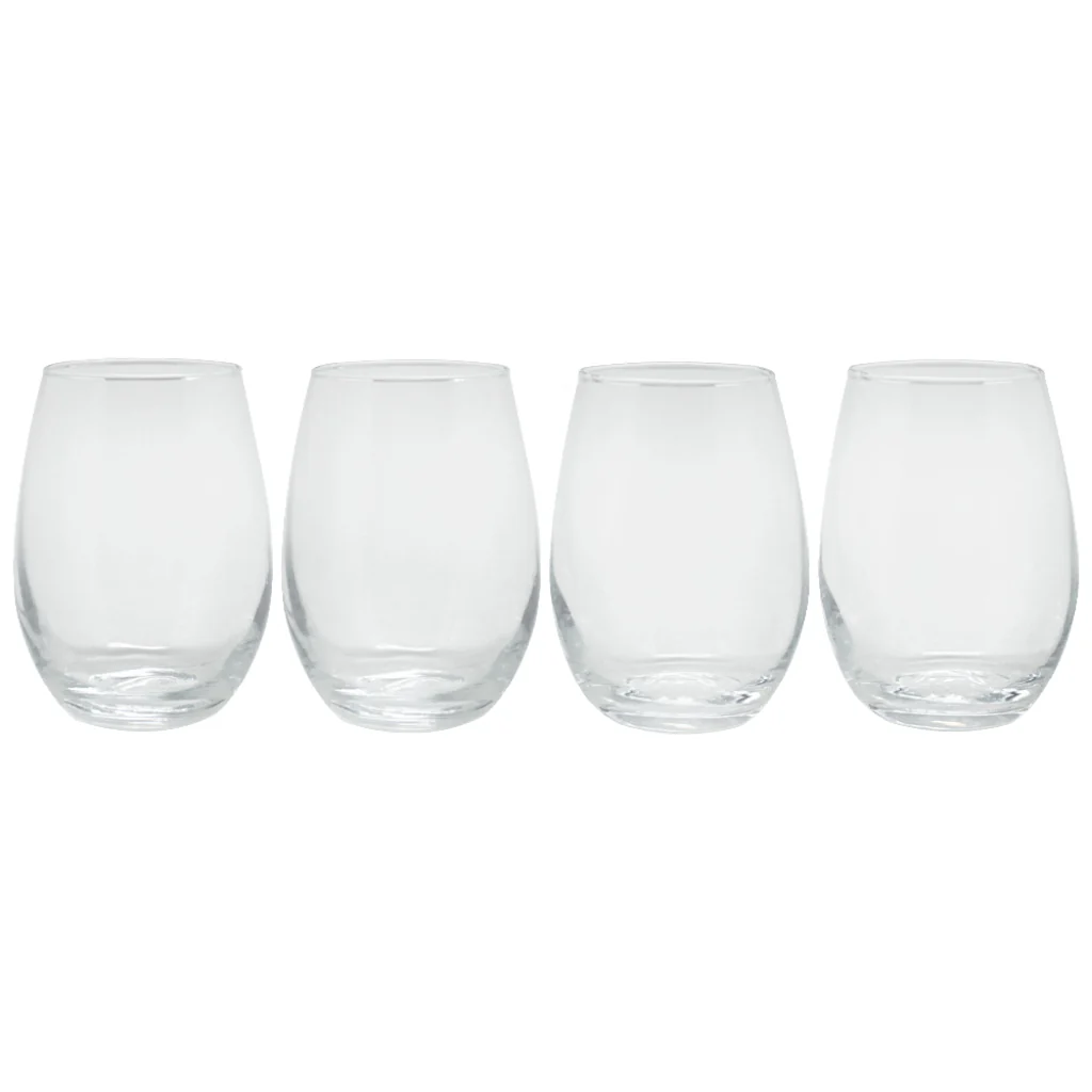 Set 4 Vasos Redondos Vidrio Wayu - Image 3