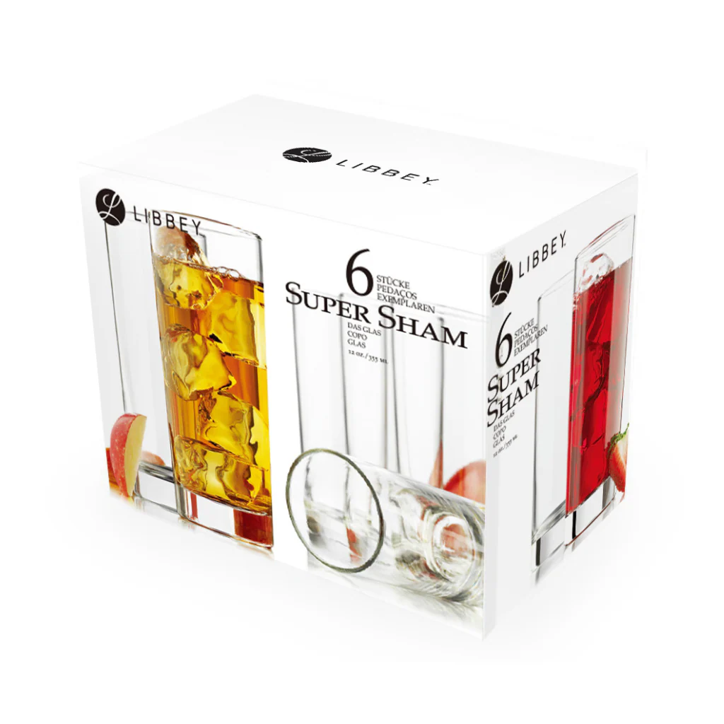 Set de 6 Vasos Super Sham Alto 355 ml - Image 3