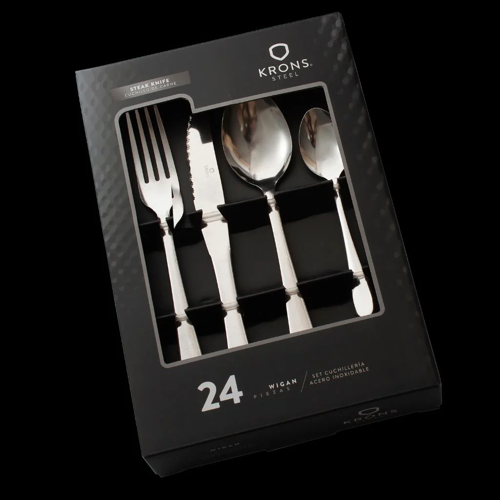 Set Cubiertos 24 Piezas Wigan Carne Krons - Image 2