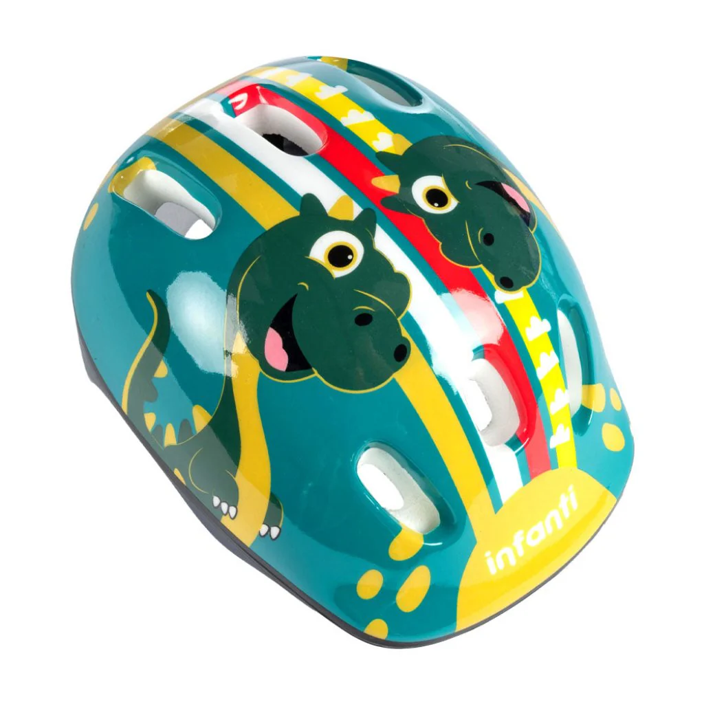 Set De Casco Y Rodilleras Green Infanti - Image 3