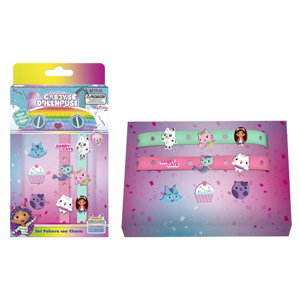 Set De Pulseras Con Charms 9 Pcs La Casa De Gabby - Image 3