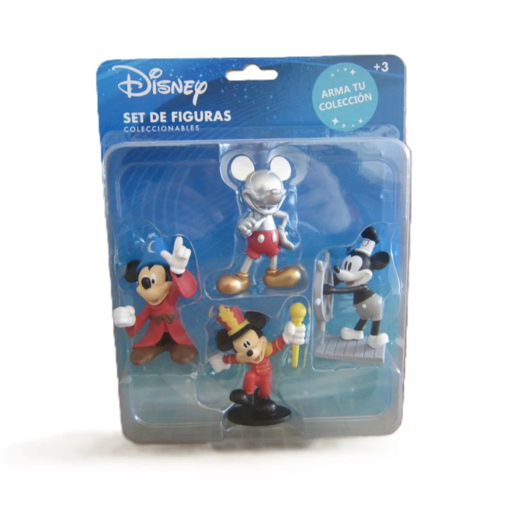 Set Figuras Mickey 4 Piezas