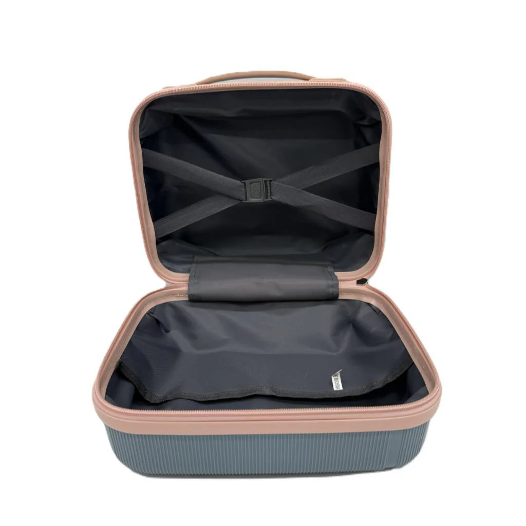 Set Maleta De Cabina + Neceser Light Blue/Rose Marksman - Image 4