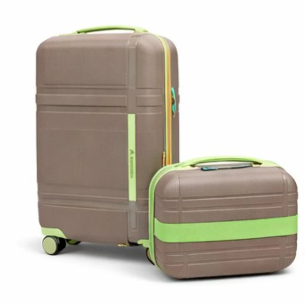 Set Maleta De Cabina + Neceser Khaki/Verde Marksman