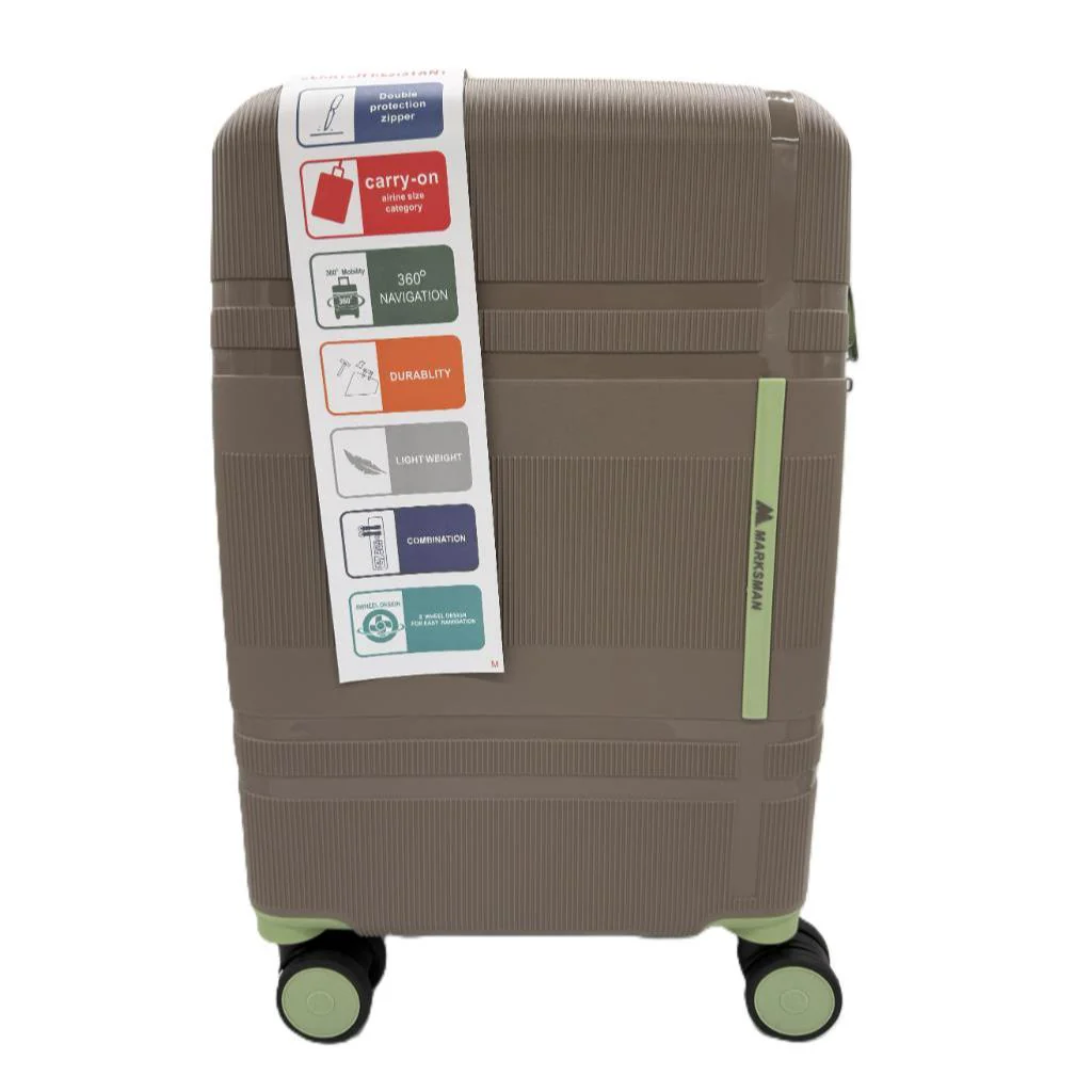 Set Maleta De Cabina + Neceser Khaki/Verde Marksman - Image 3