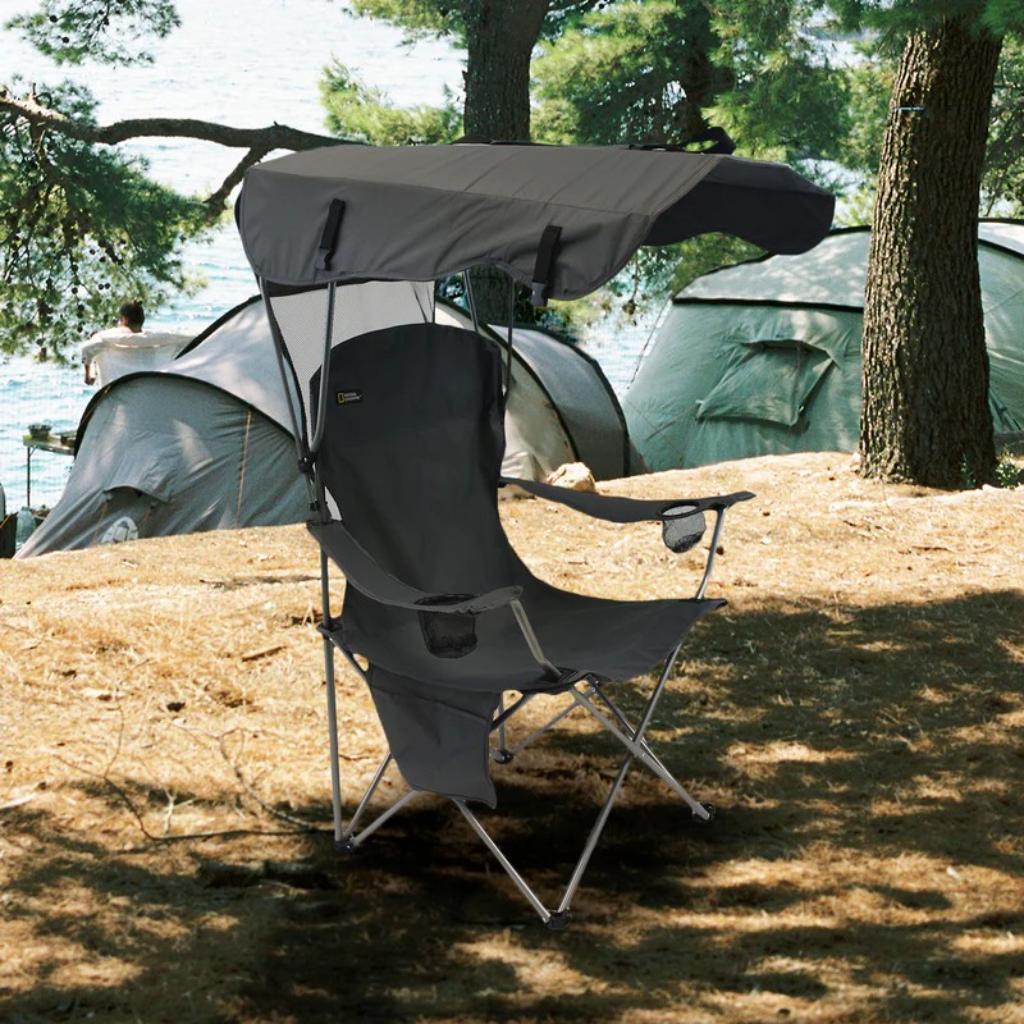 Silla Camping Plegable con Techo Cadillac National Geographic
