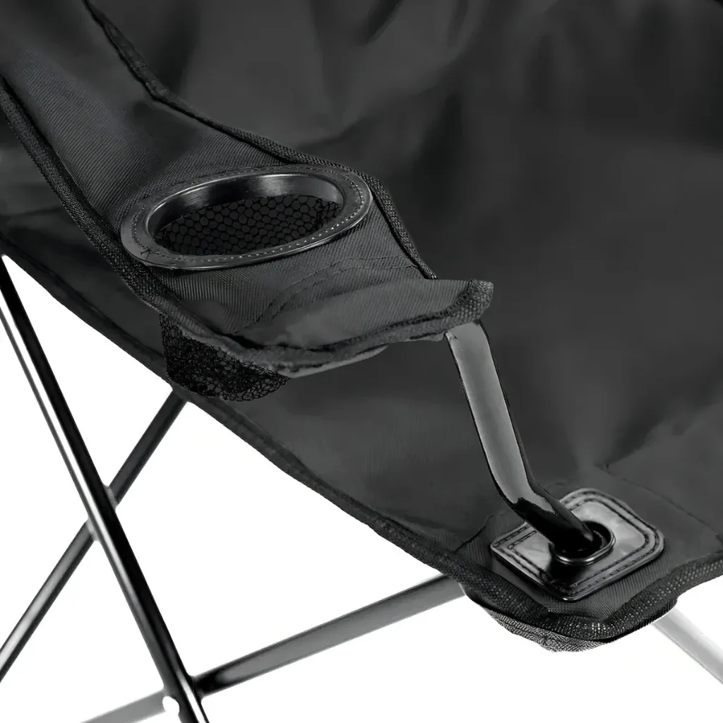 Silla Plegable Apoyabrazos Negro Navigator - Image 3
