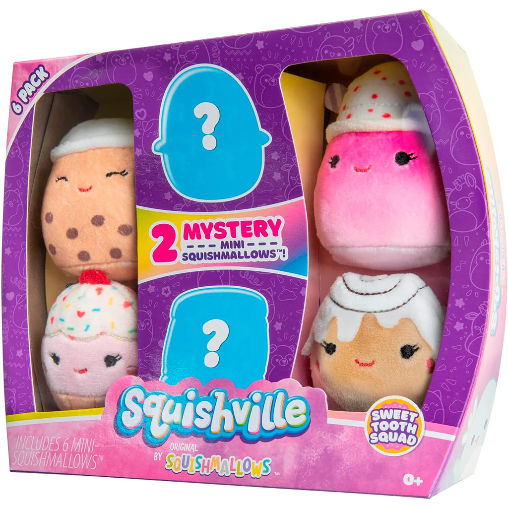 Squishmallows Set 6 Peluches 5 cm - Image 2