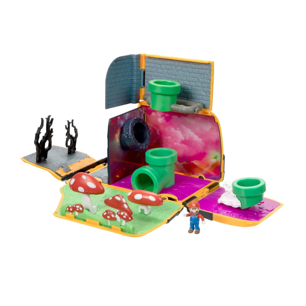 Super Mario Movie Mini World Van Playset - Image 3