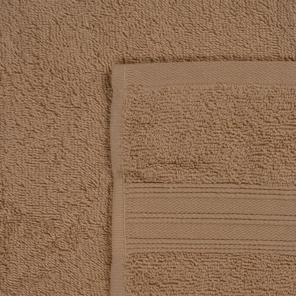 Toalla Cuerpo 100% algodón. Beige - Image 2