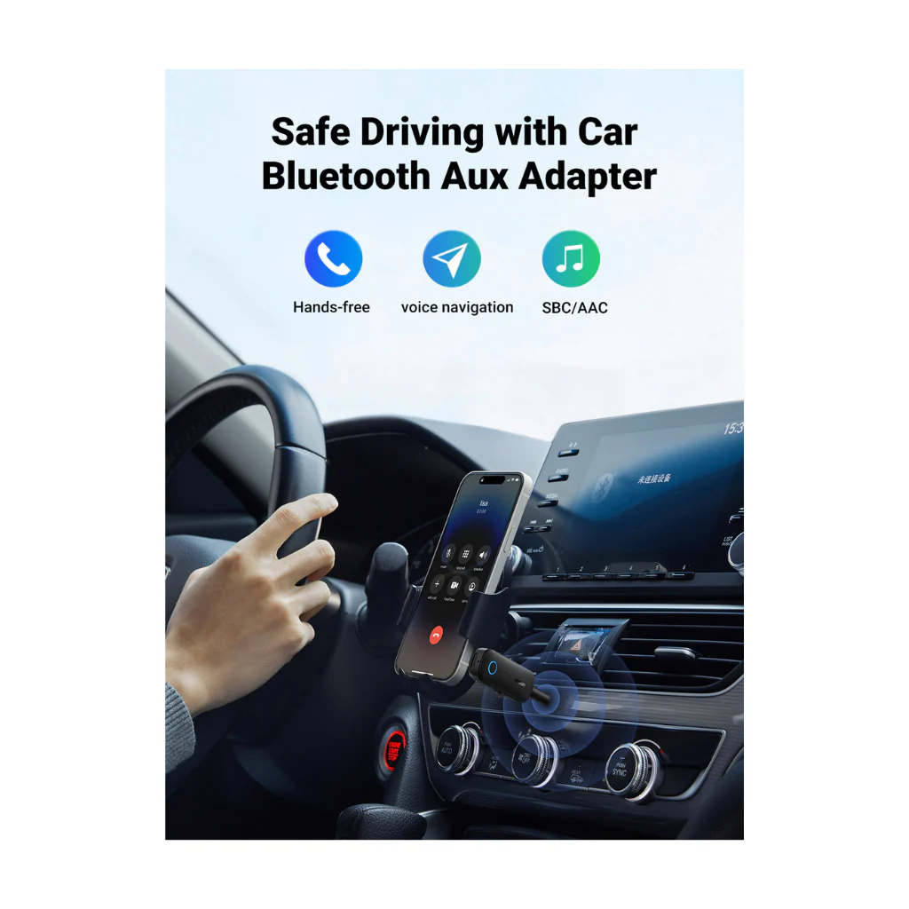 Transmisor Receptor Bluetooth 5.0 Plug 3.5mm Flexible UGREEN CM403 - Image 4