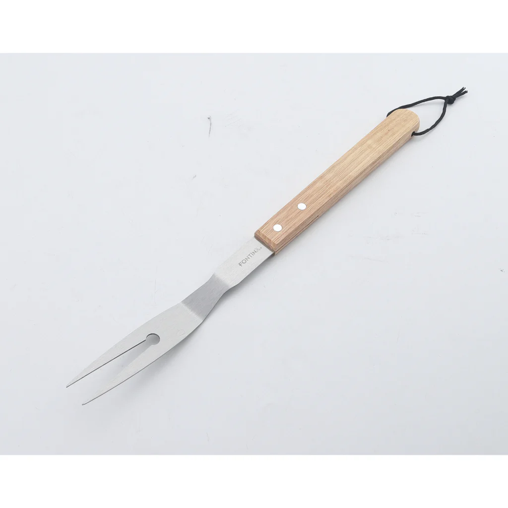 Trincho Acero Inoxidable Mango Madera 44 cm Fontina