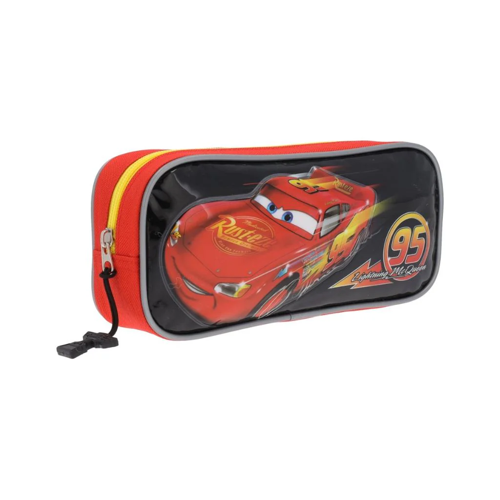 Trolley Set 3 En 1 Cars Infantil (Mochila Con Ruedas, Lonchera Y Estuche) - Image 12