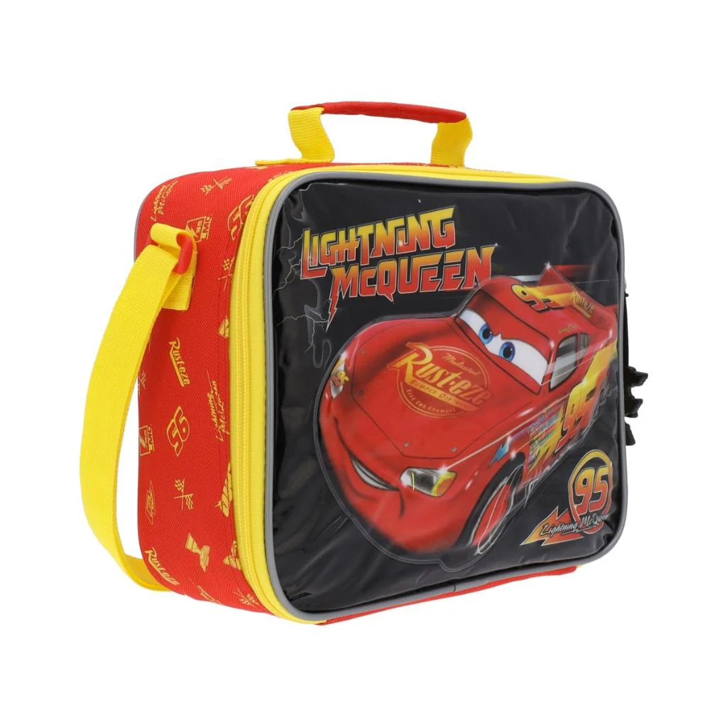 Trolley Set 3 En 1 Cars Infantil (Mochila Con Ruedas, Lonchera Y Estuche) - Image 8