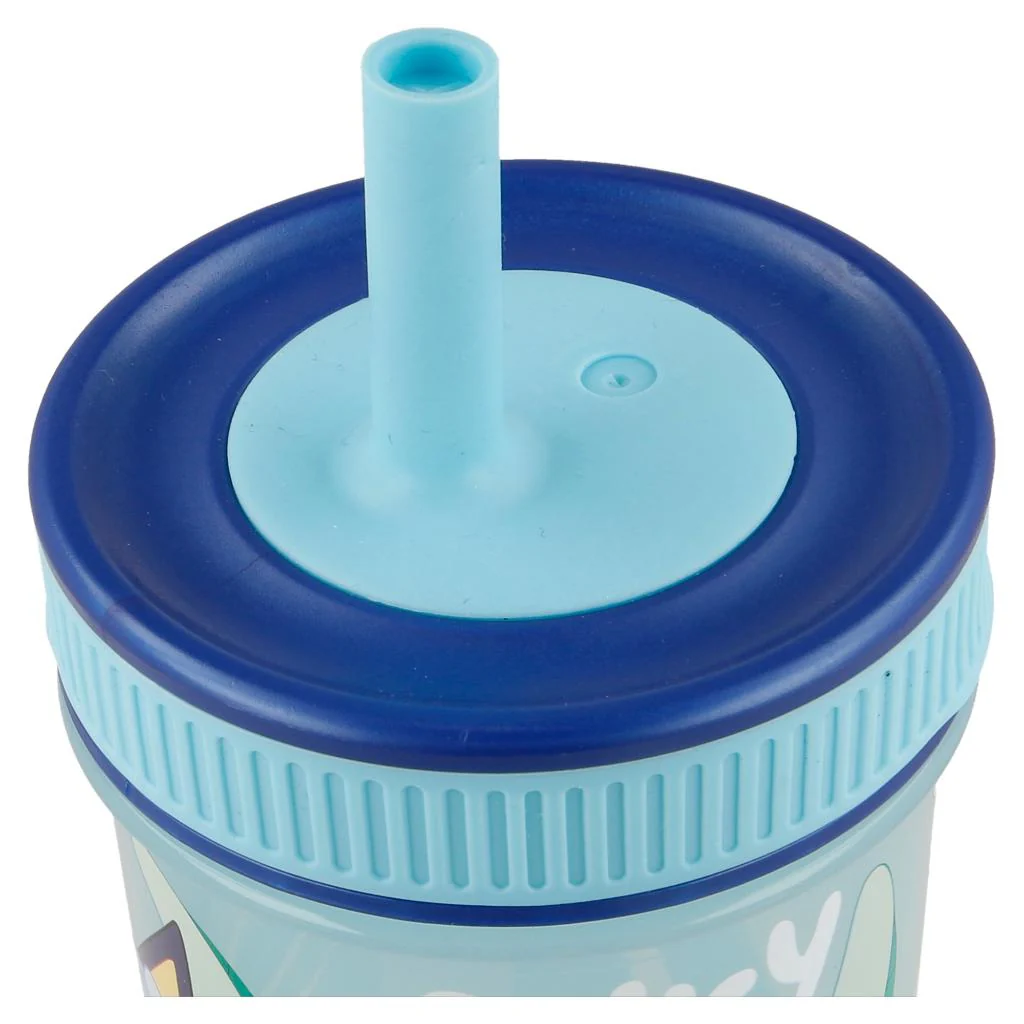 Vaso Antiderrame con Bombilla y Tapa Bluey - Image 4