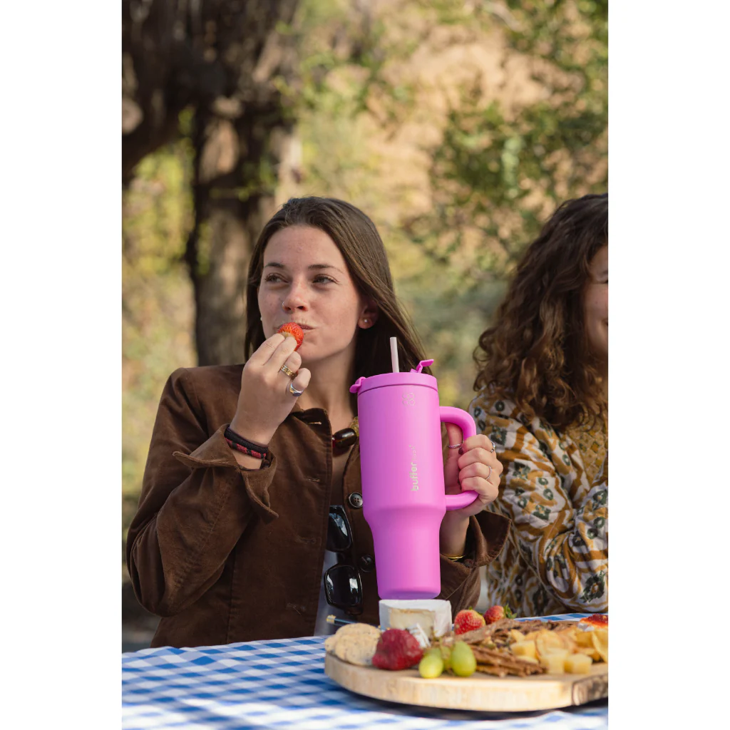 Vaso Termico Mug Buffer Bora Bora 1,2 Lt Acero Inoxidable Frio Y Calor Dani Pink - Image 3